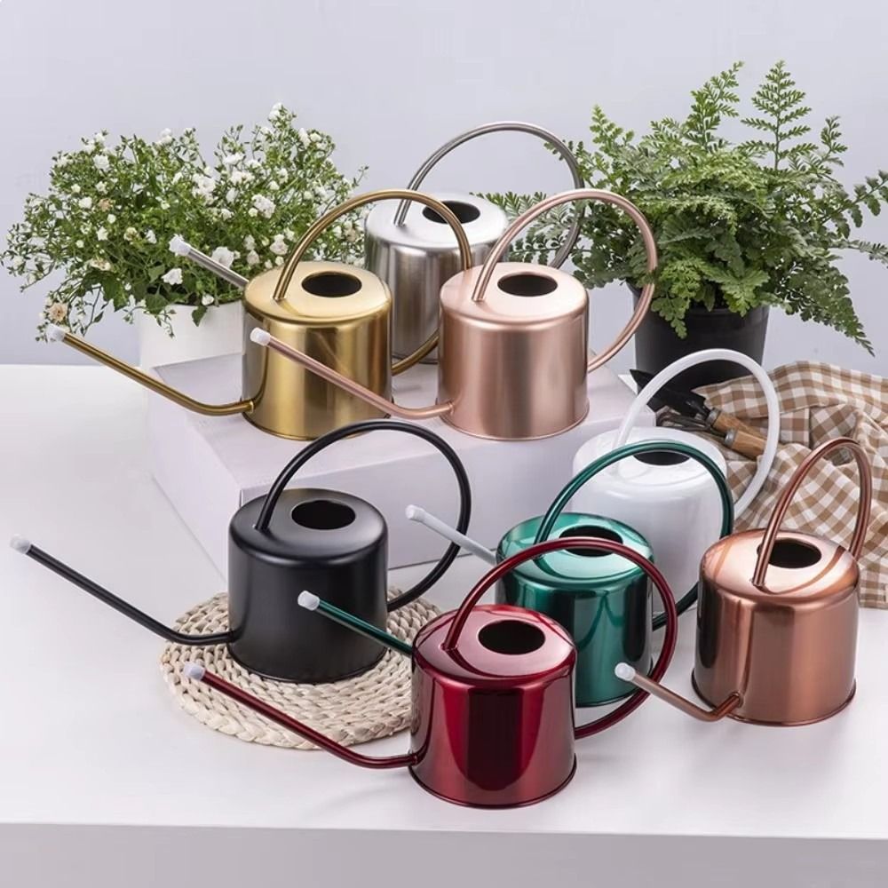 Gardening Tools Best Quality - 高品質1.3L植物散水ケトル大容量ロングスパウト水差し漏れ防止防錆水差しガーデンツール