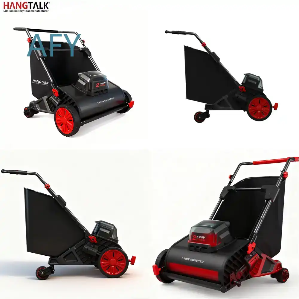 Gardening Tools Amazon - リチウム電池式プッシュリーフコレクター、庭の芝生の落ち葉掃除用、アマゾン特別セール卸売販売