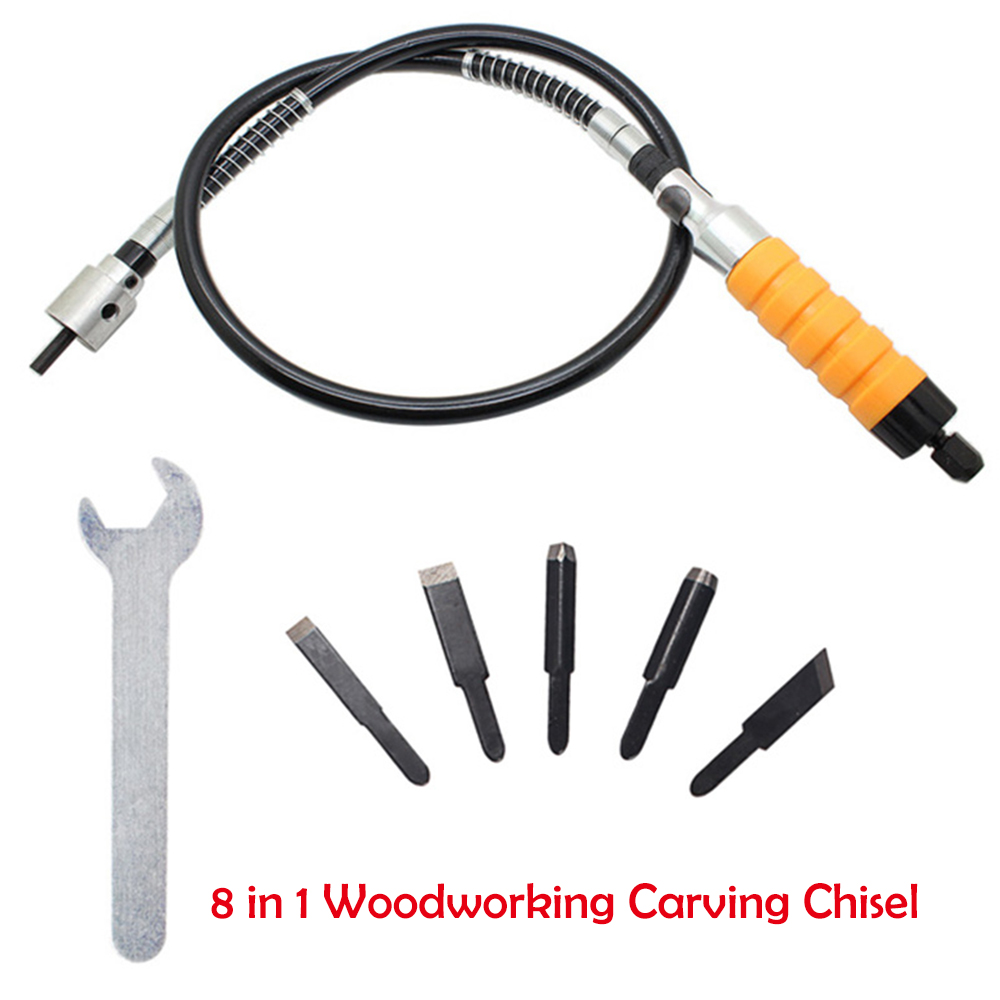 Gardening Tools Must Haves - 電気木工カービングチゼルツール、スペイン付きウッドカービングマシン、5つのヒントホース、カーペンターはツールを持っている必要があります、6 in1