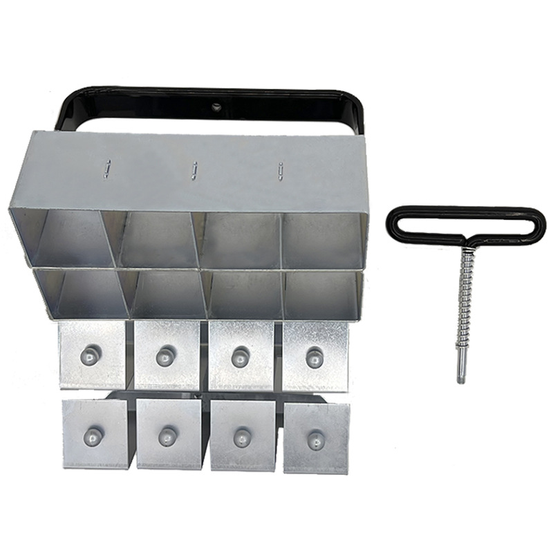 Gardening Tools Amazon - アマゾンクロスボーダークロッドメーカー、手動二列1アウト8土壌バリアガーデンツール