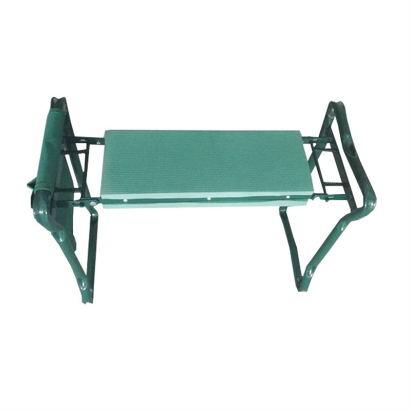 Gardening Tools For Seniors - A33R-2 ガーデンニーラー＆シート一体型、折りたたみ式ガーデンシート、EVAフォーム製膝当て、取り外し可能なツールポーチ付き、女性、男性、高齢者向け