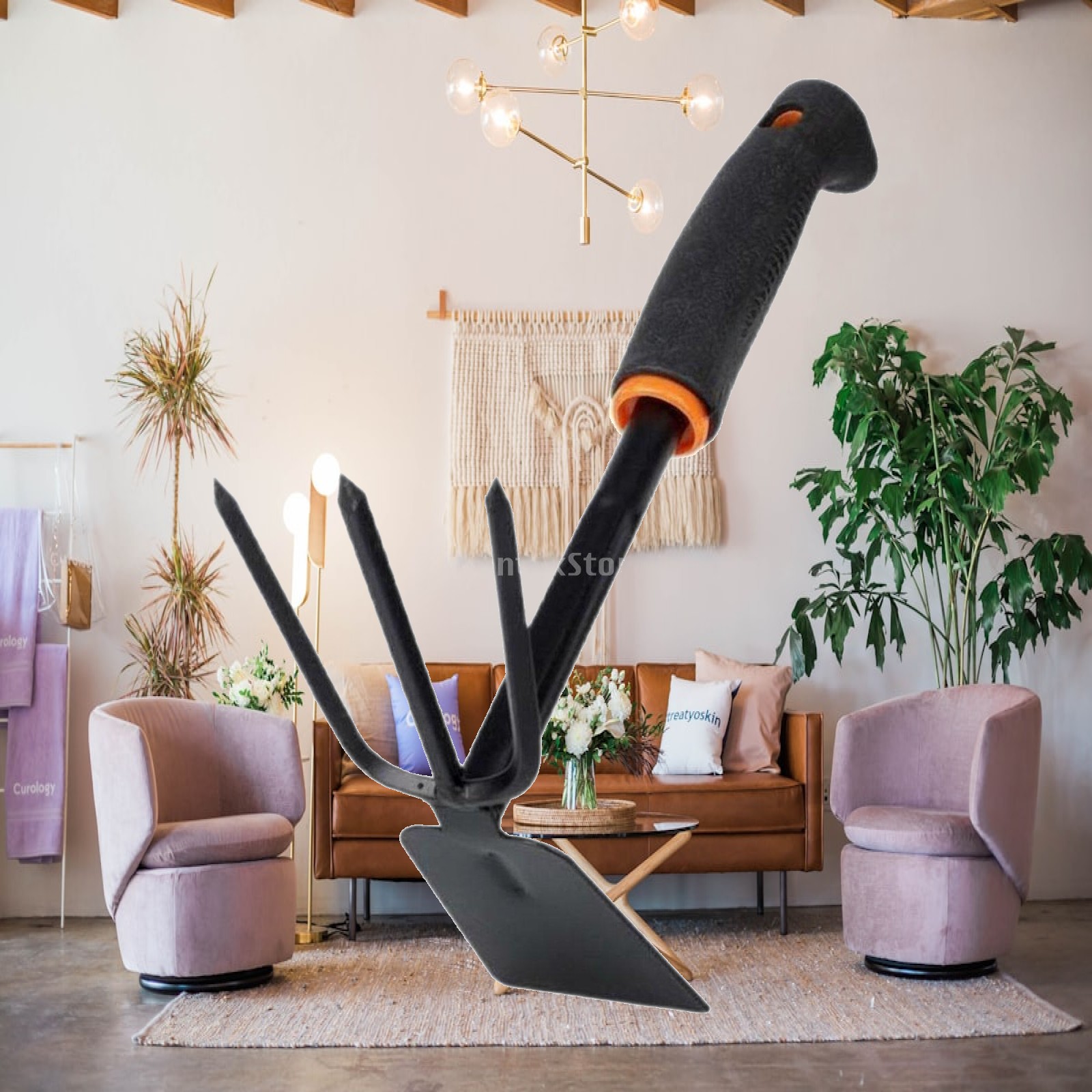 Gardening Tools For Seniors - 小さな庭用ハンドツール、初心者や高齢者向けのポッティング用、人間工学に基づいたハンドル、植え付け、掘削用