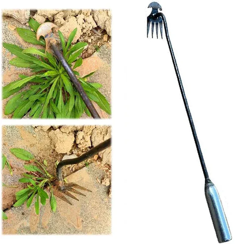 Gardening Tools For Weeds - 庭用除草機、マンガン鋼製手動除草機、根のない土壌をほぐす手動除草機、除草プーラー