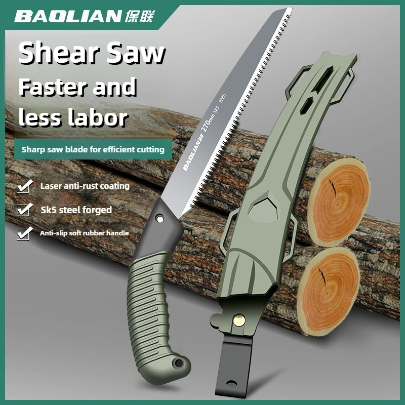 Gardening Hand Tools Japanese - BAOLIAN ハンドソー、和風のこぎりツリーソーイングツール、庭の伐採ツール木工のこぎり、家庭用小型手持ちツール