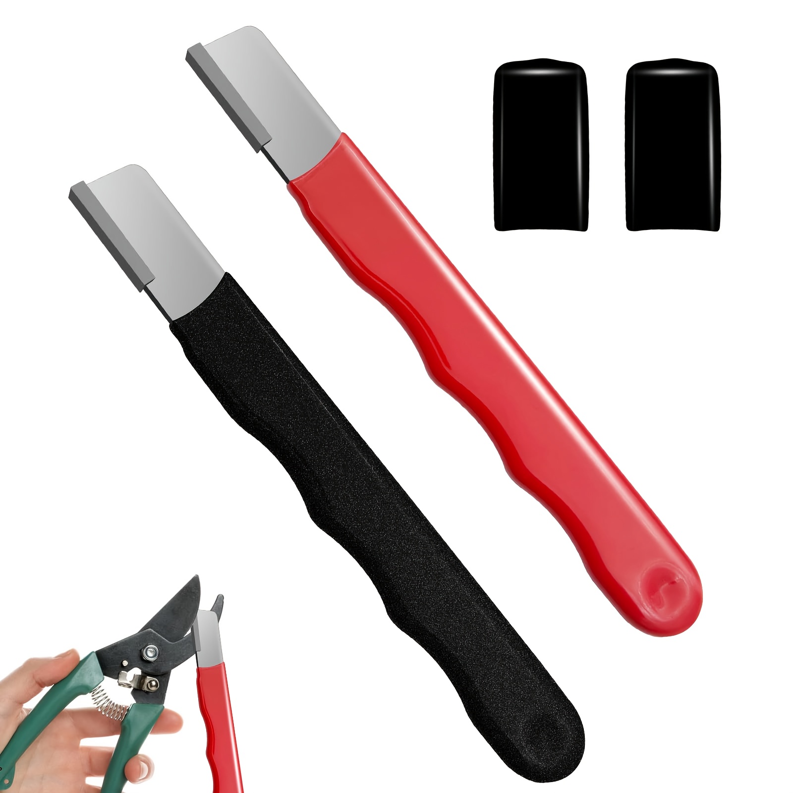 Gardening Tools Must Haves - 園芸用鋏研ぎ器、園芸用鋏を簡単に研ぎ、剪定鋏の切れ味を復元、園芸道具のメンテナンスに最適、園芸愛好家に必須のガジェット