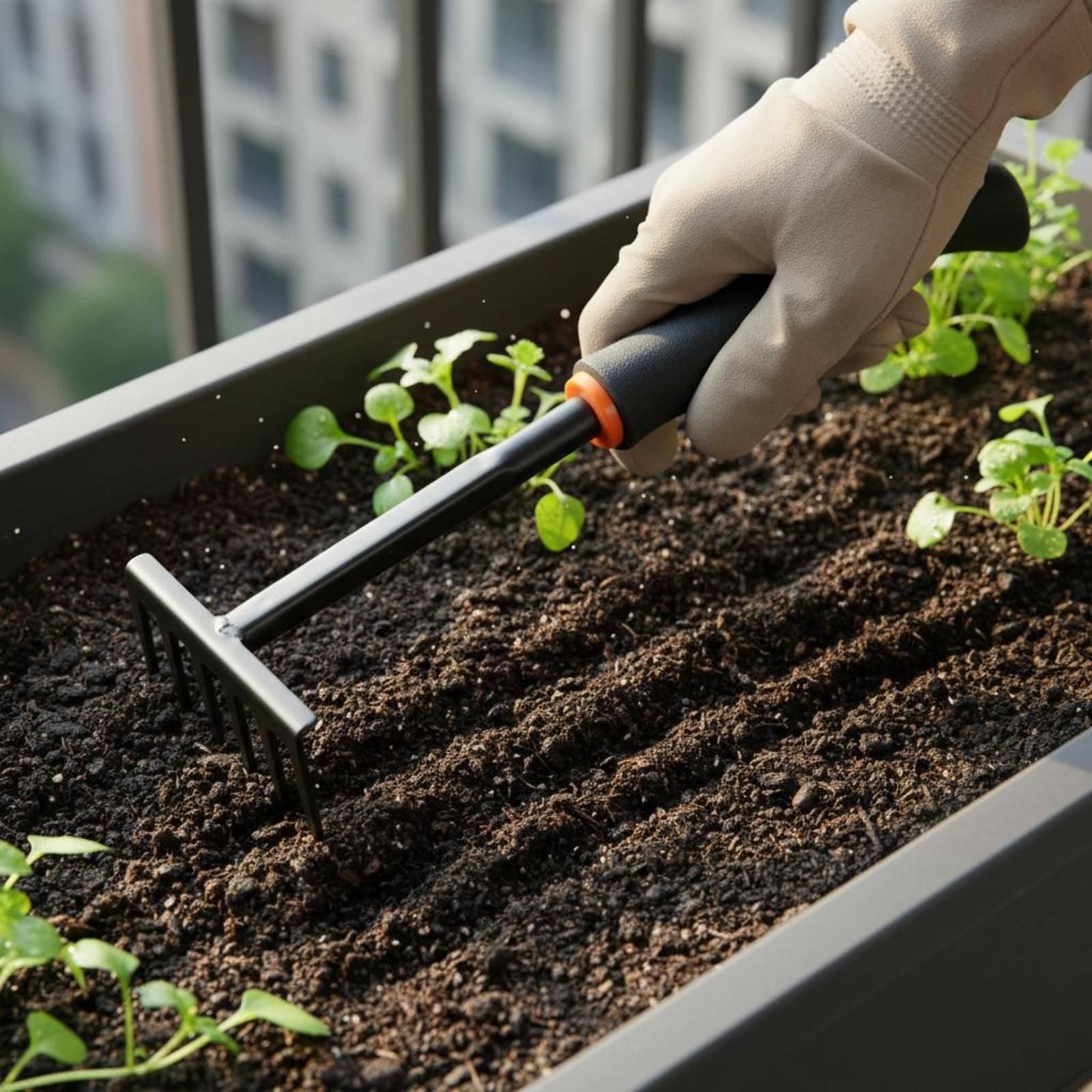 Gardening Tools For Seniors - 小さな庭用ハンドツール、初心者や高齢者向けのポッティング用、人間工学に基づいたハンドル、植え付け、掘削用