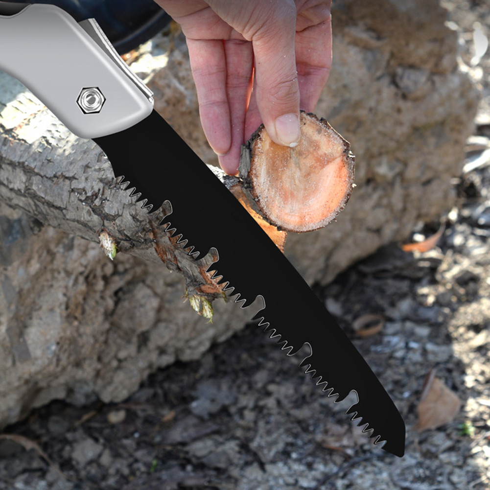 Gardening Hand Tools Japanese - 折りたたみ式鋼刃ハンドソー,ハンドソー,ハンドソー,ガーデン,剪定,トリミング,屋外,木材切断