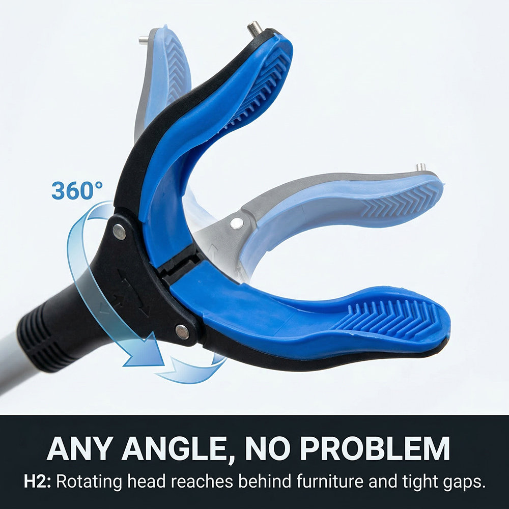 グラバーリーチャーツール - 折りたたみ式グリッパーとリーチ - Gardening Tools For Seniors のレビューと価格