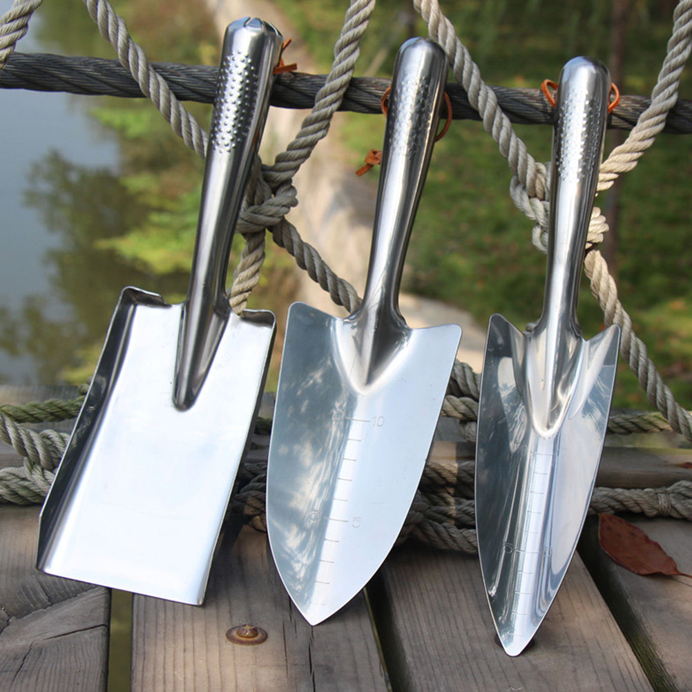 1セットステンレス鋼ガーデニングツールセット人間工学に基づい - Gardening Tools For Seniors のレビューと価格
