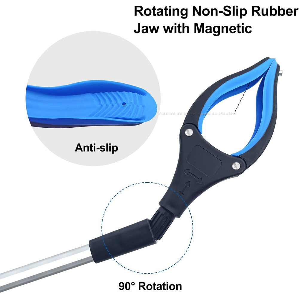 折りたたみ式グリッパーエクステンダー、360度回転式ゴミ拾い - Gardening Tools For Seniors のレビューと価格
