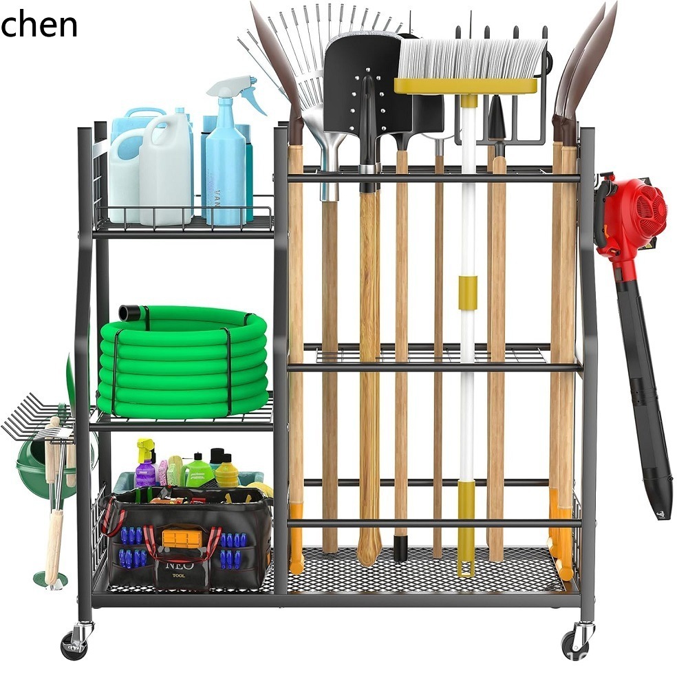 PYHクロスボーダーアマゾンガーデンツールラックガレージモバ - Gardening Tools Amazon のレビューと価格