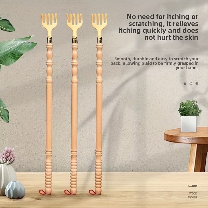 1/2/3個入り 木製背中かき 長柄 かゆみ解消ツール - Gardening Tools Long Handle のレビューと価格