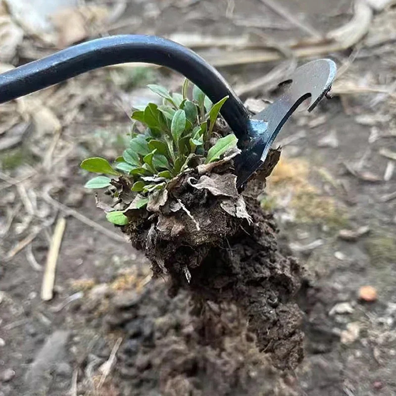 庭用除草機、マンガン鋼製手動除草機、根のない土壌をほぐす手動 - Gardening Tools For Weeds のレビューと価格