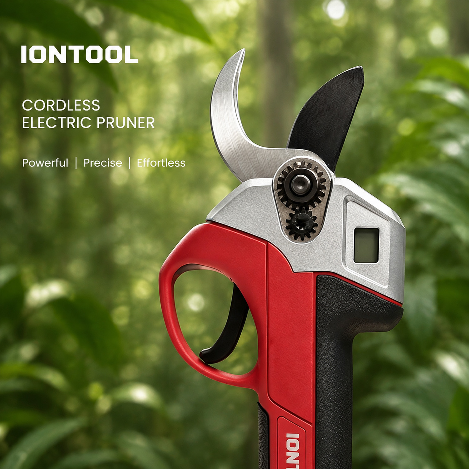 IONTOOL レッドコードレス剪定ばさみ 本体のみ 最大開 - Gardening Tools Scissors のレビューと価格