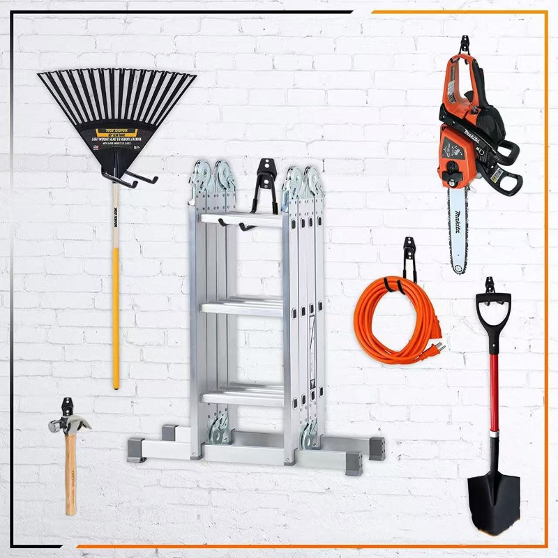 ガレージ用ヘビーデューティーフック Amazon越境セット  - Gardening Tools Amazon のレビューと価格