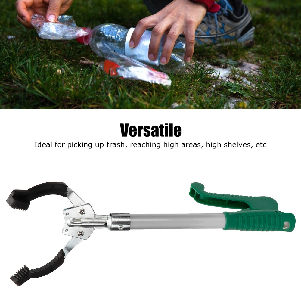 耐久性のある軽量ピックアップツール頑丈なポータブルゴミクリッ - Gardening Tools Long Handle のレビューと価格