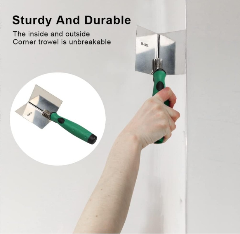 コーナーツール、内外角付きステンレス製ドライウォール用こて、 - Gardening Tools Trowel のレビューと価格