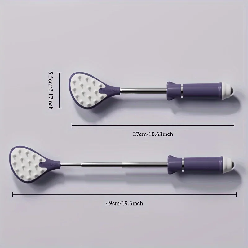 マッサージボール付き背中かき、伸縮式10～19インチロングハ - Gardening Tools Long Handle のレビューと価格