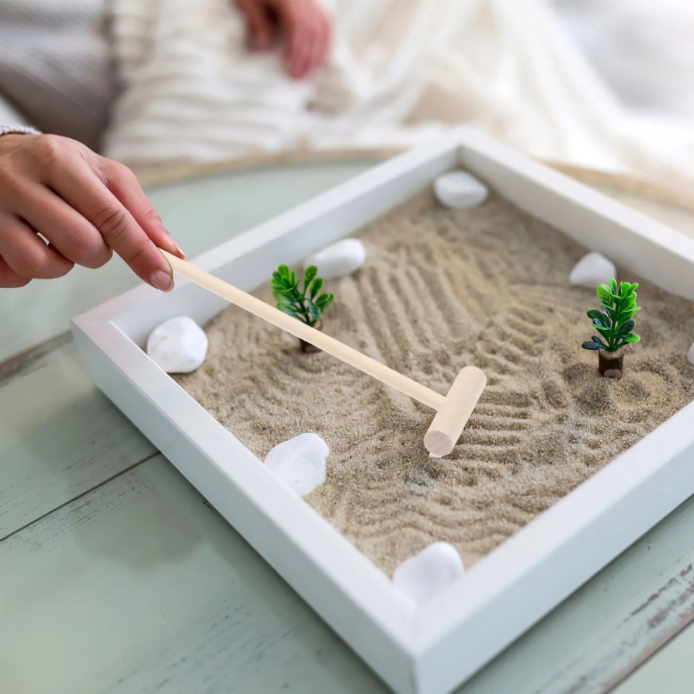6個入りミニ竹製熊手セット、禅庭、デスクトップ装飾、卓上砂場 - Gardening Tools Japan のレビューと価格