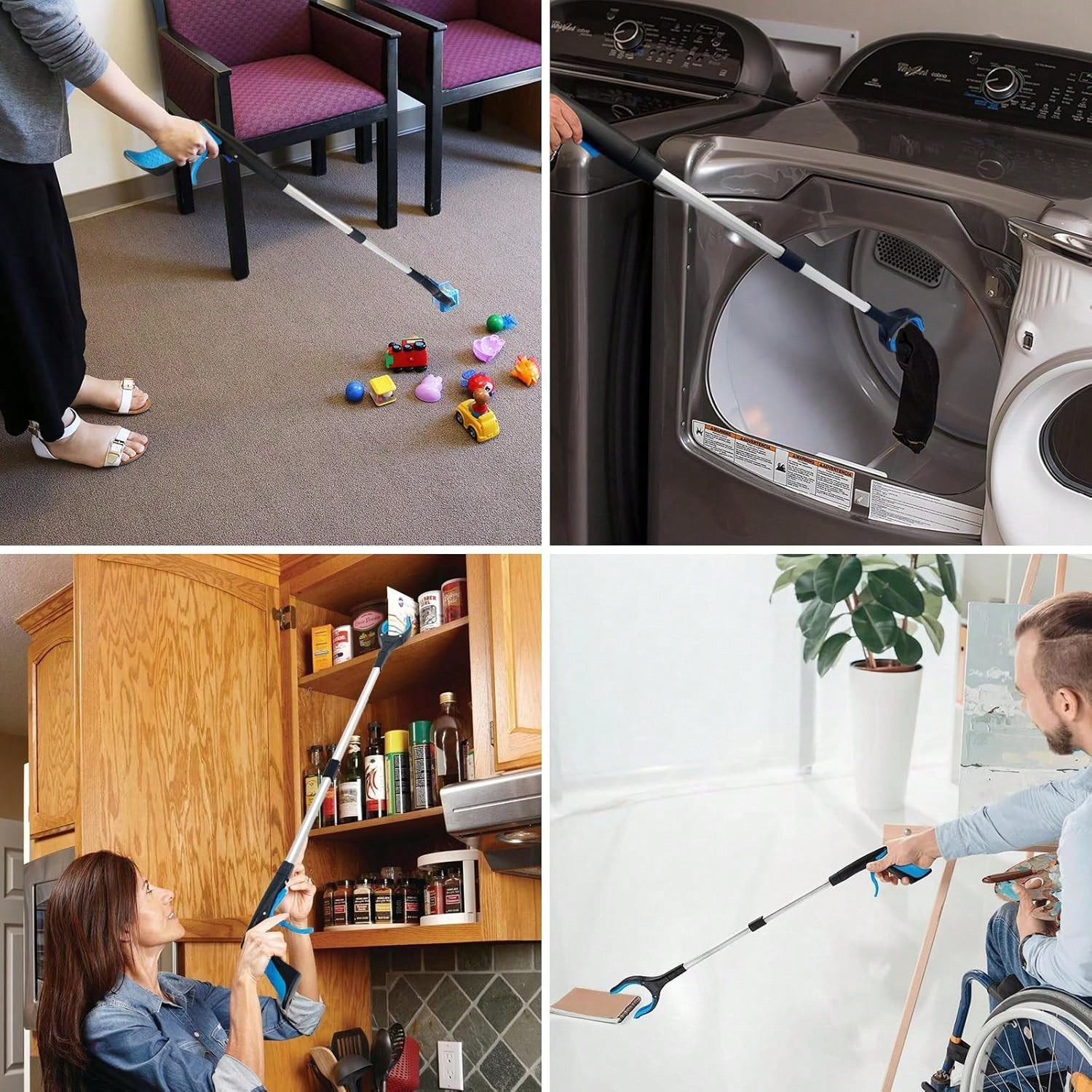 折りたたみ式グラバーリーチャーツール 32インチ 高齢者向け - Gardening Tools For Seniors のレビューと価格